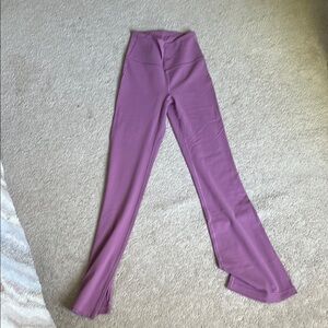 Purple High-Waisted Flare Leggings lulu Lemon